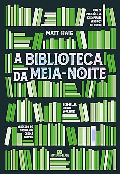 Capa de A Biblioteca da Meia-noite - Matt Haig